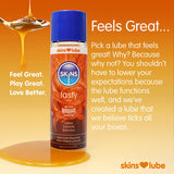 Skins lubricant salted caramel 130ml, imported from the UK