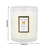 Livingandhome soy candle pear and freesia 200g, imported from the UK