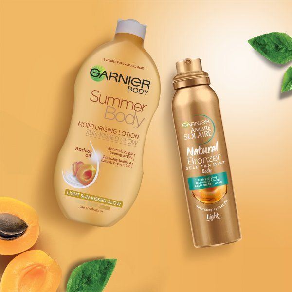 Garnier Summer Body Light Gradual Tan Moisturiser 400ml GOODS Superdrug   