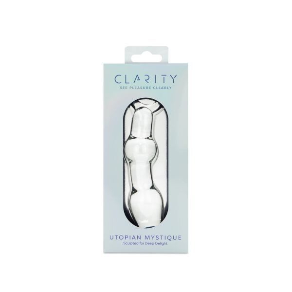 Clarity glass dildo Utopian Mystique 5.2 inches, UK version
