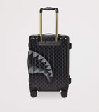 Sprayground printed cabin suitcase floral smile pattern 50cm, imported from the UK