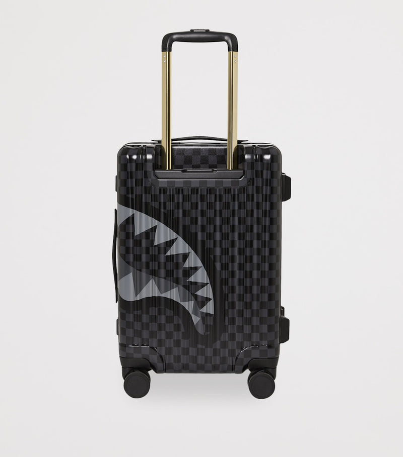 Sprayground printed cabin suitcase floral smile pattern 50cm, imported from the UK