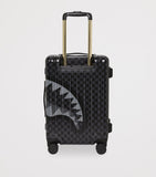 Sprayground printed cabin suitcase floral smile pattern 50cm, imported from the UK