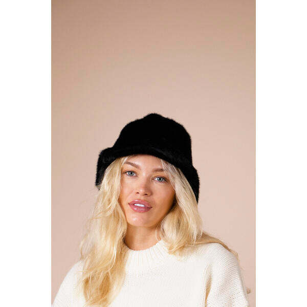 SVNX soft textured bucket hat black 56-58cm - British product