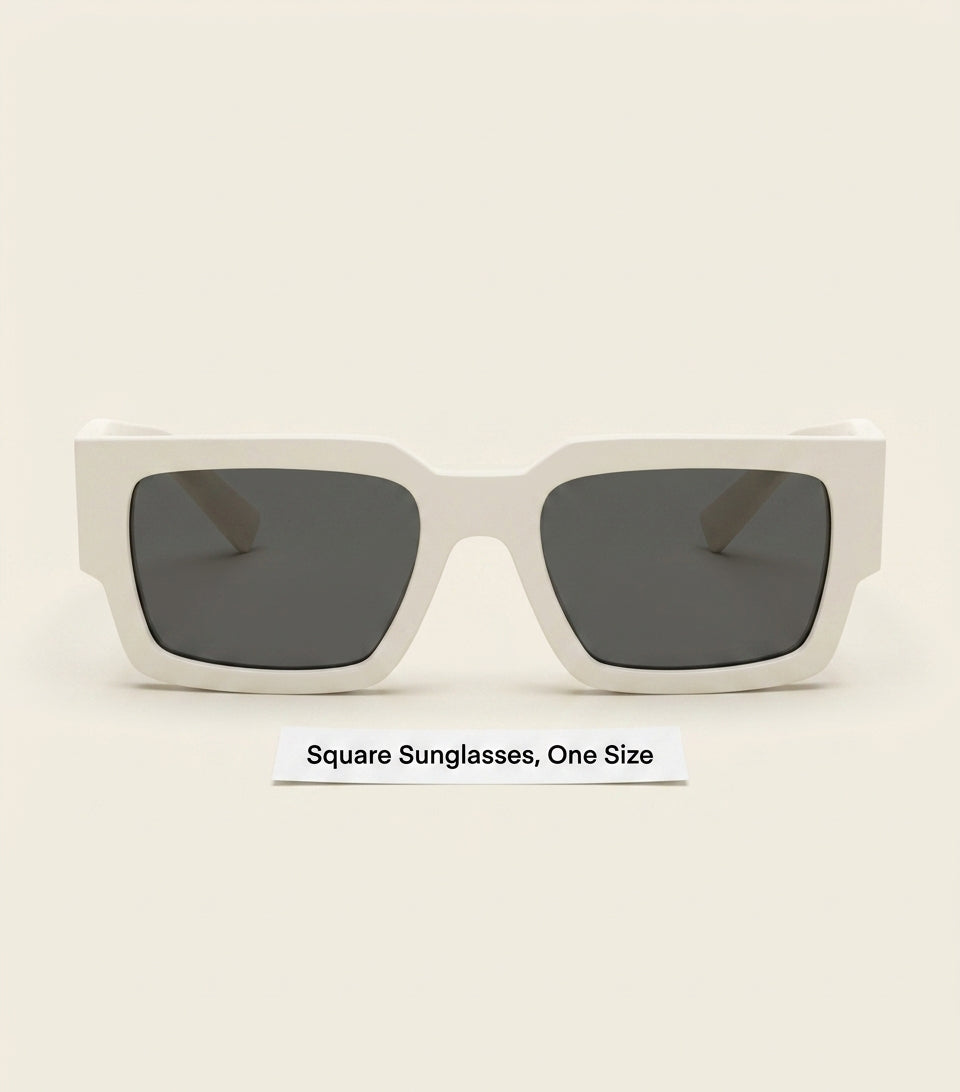 Prada acetate rectangular sunglasses (British brand)