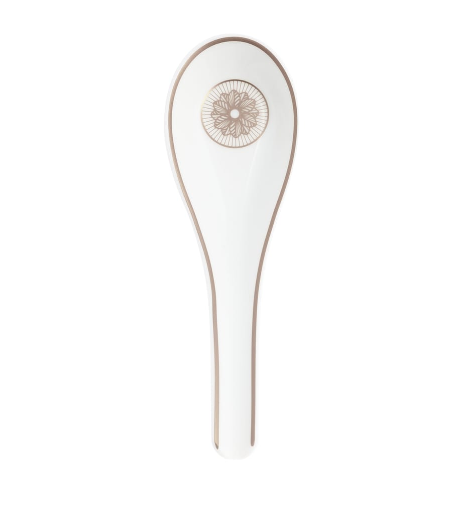 Christofle porcelain Chinese spoon platinum Impériale (British brand)