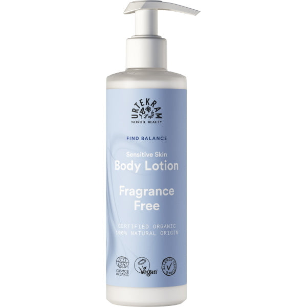 Urtekram Find Balance Fragrance Free Body Lotion - 245ml