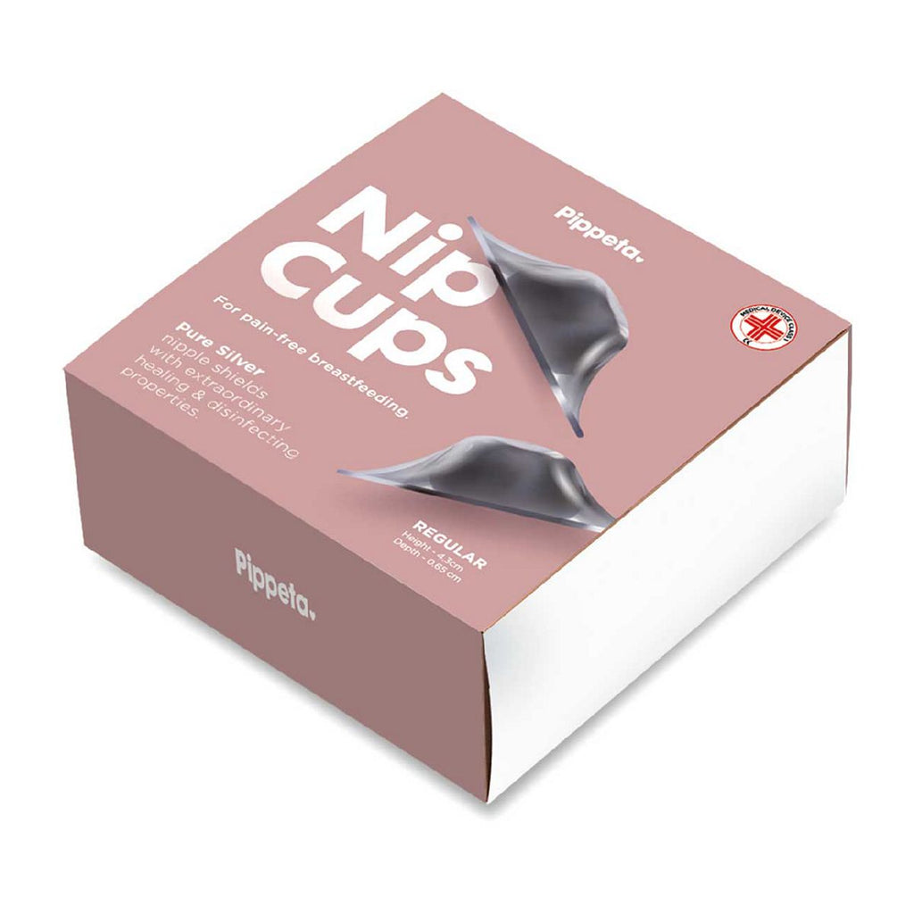 Pippeta Regular Nip Cups Silver