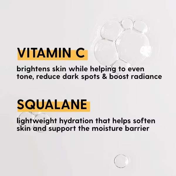 Me+ Vitamin C Squalane Booster 30ml serum, imported from the UK