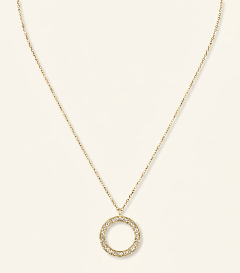 Cartier Juste un Clou 18kt yellow gold diamond necklace - British product