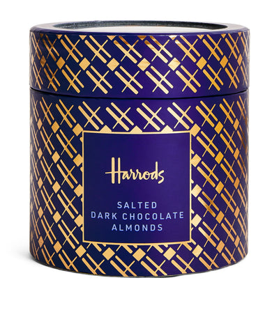 Harrods Harrods Saltet Mørk Sjokolade Mandler 325g - Kjøp online på McGrocer