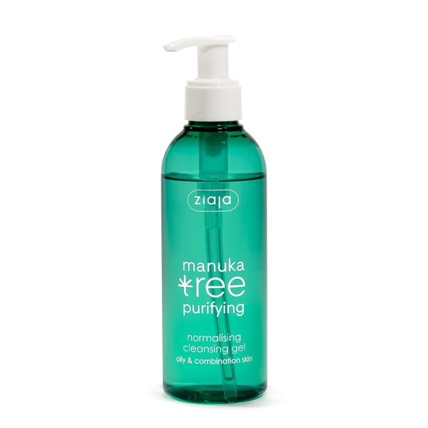 Ziaja Manuka Tree Normalising Cleansing Gel 200ml, imported from the UK