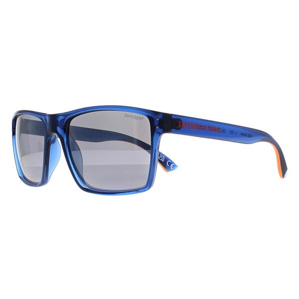 Superdry Kobe blue mirrored men sunglasses (British brand)