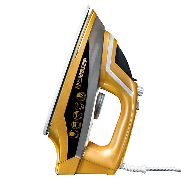 JML Phoenix Gold ceramic steam iron with generator, imported from the UK