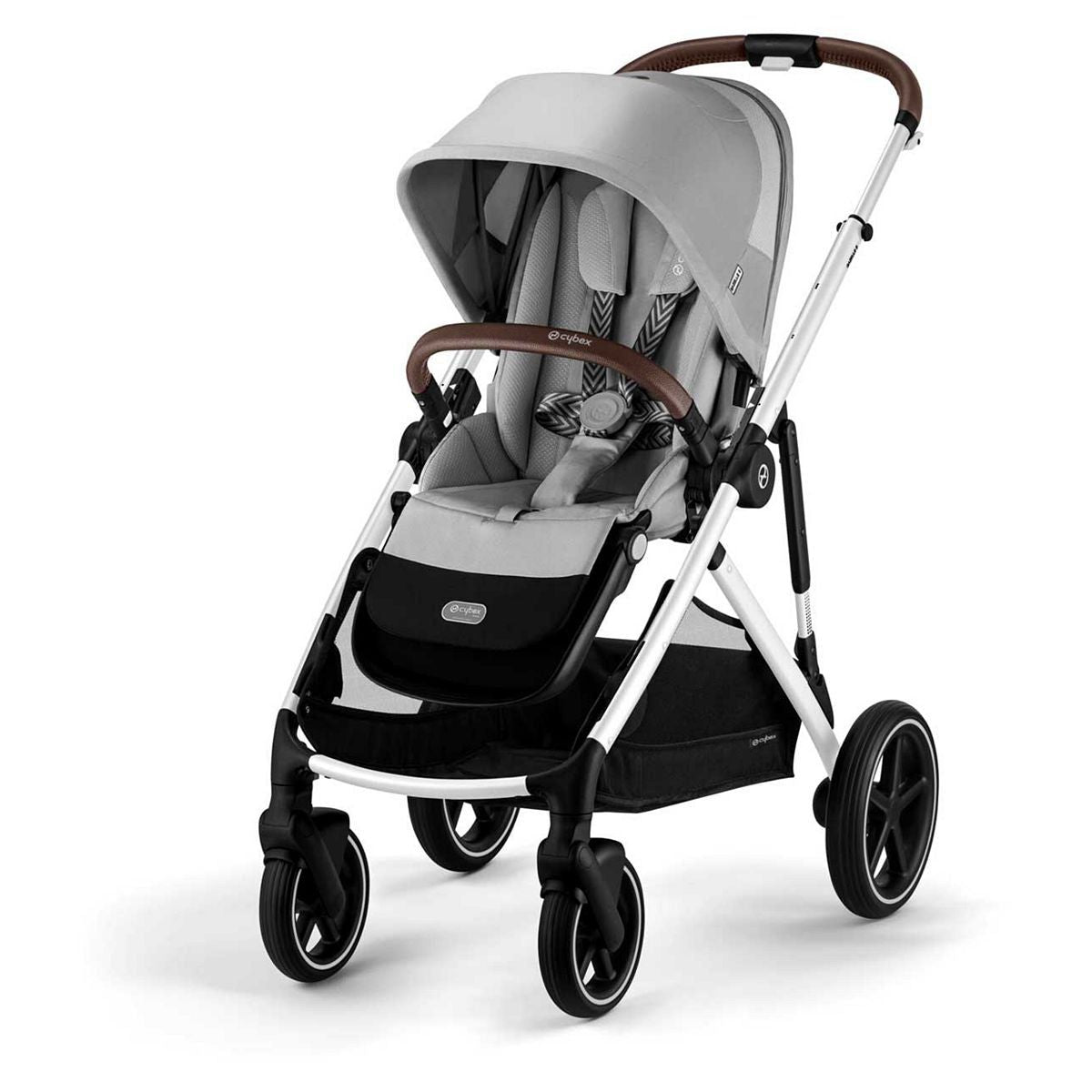 Cybex Gazelle S Single to Double Pushchair 2023 Taupe Frame - Lava Grey GOODS Boots   