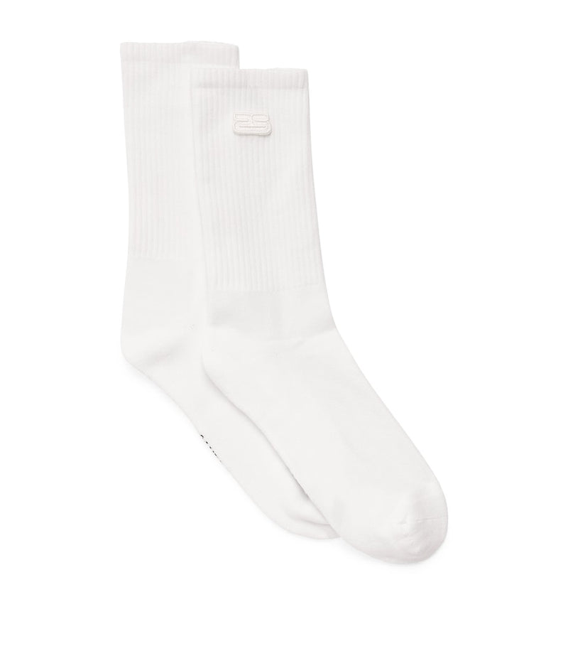 Sandro Paris cotton-blend Double S motif socks, UK version