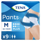 TENA Incontinence Pants Plus Medium x9 bladder weakness Sainsburys   