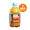 Unrooted energy dosing bottle Punchy Turmeric & Ginger 420ml, imported from the UK