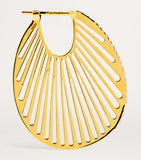L'Atelier Nawbar Cosmic Rays earrings in 18kt yellow gold - British product