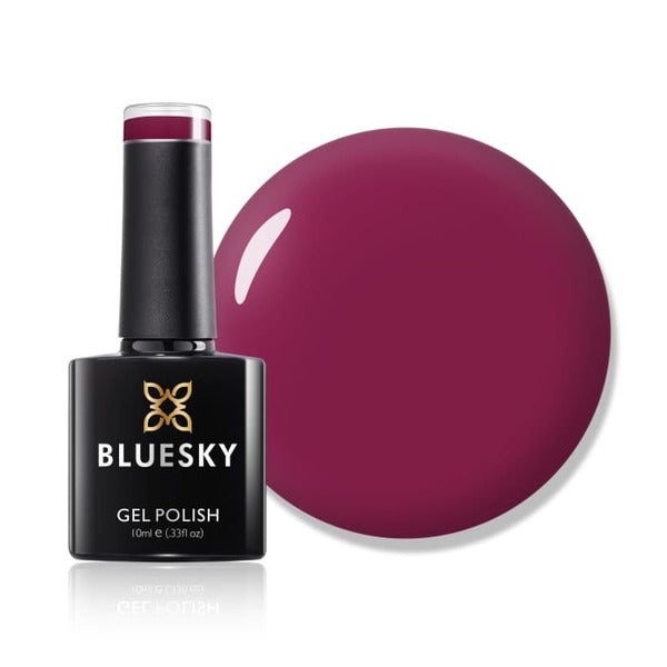 Bluesky Gel Polish Vienna Burgundy shade - British product