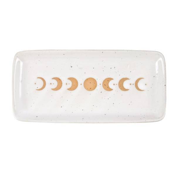 Something Different moon phases ceramic trinket dish 18.3cm - British product