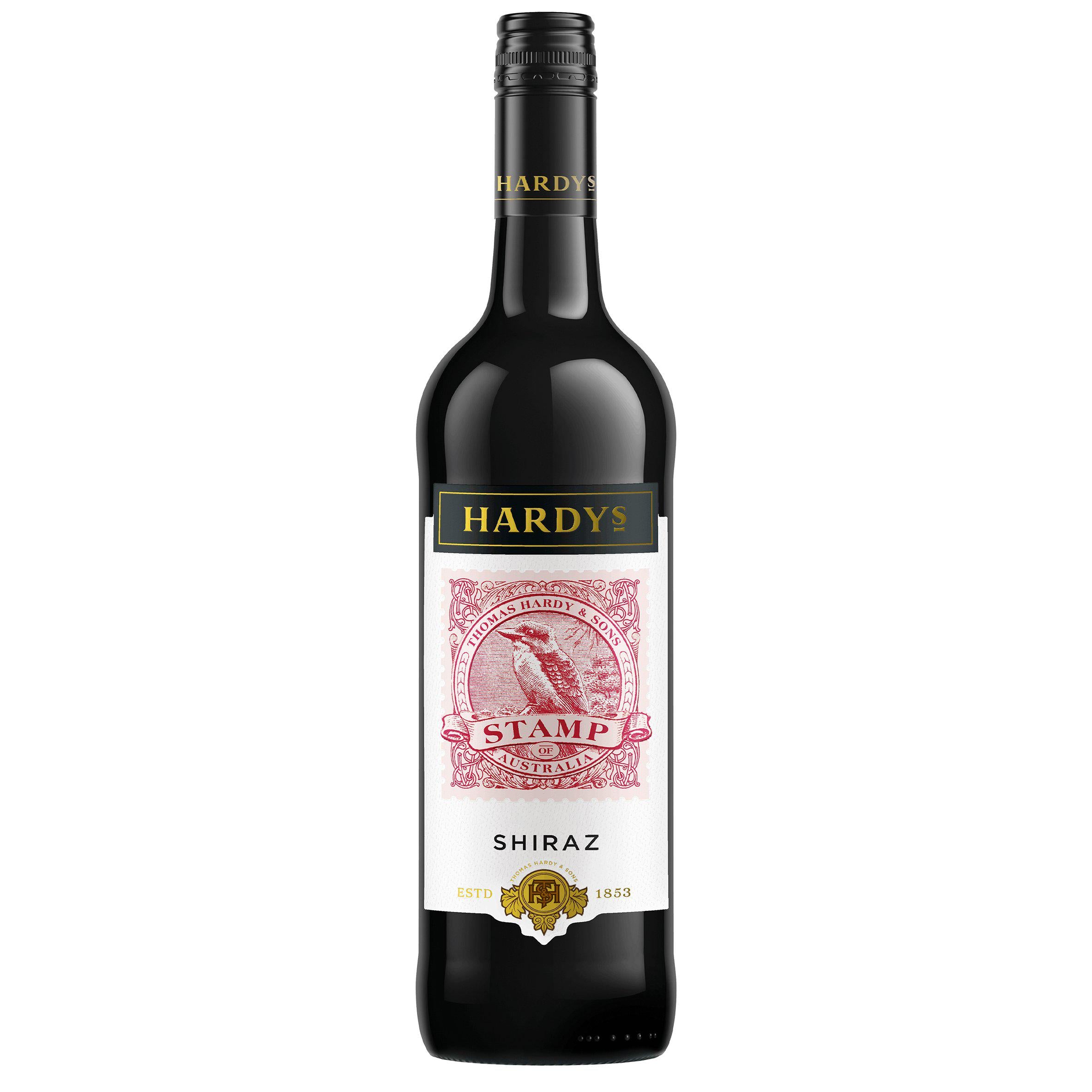 Hardys Stamp Shiraz 75cl GOODS Sainsburys   