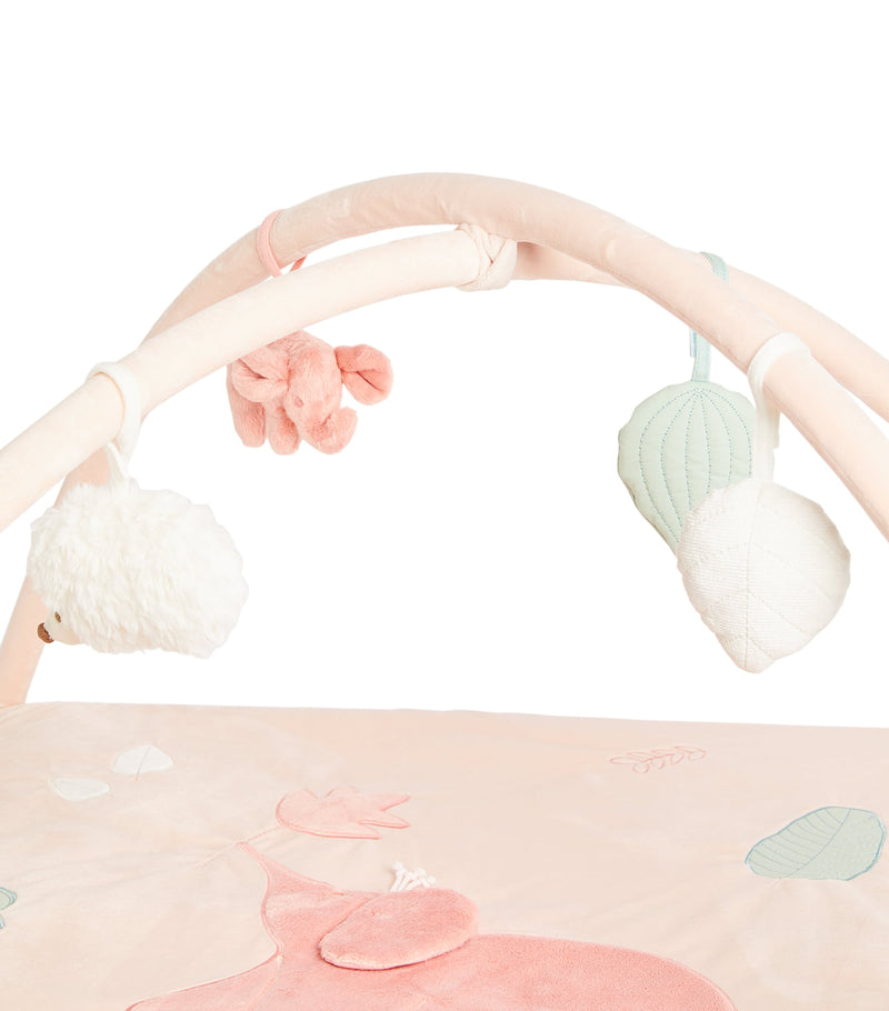 Tartine et Chocolat baby activity playmat with toys and mirror (British brand)