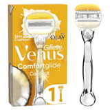 Venus Comfortglide Coconut plus Olay Platinum Razor GOODS Boots   