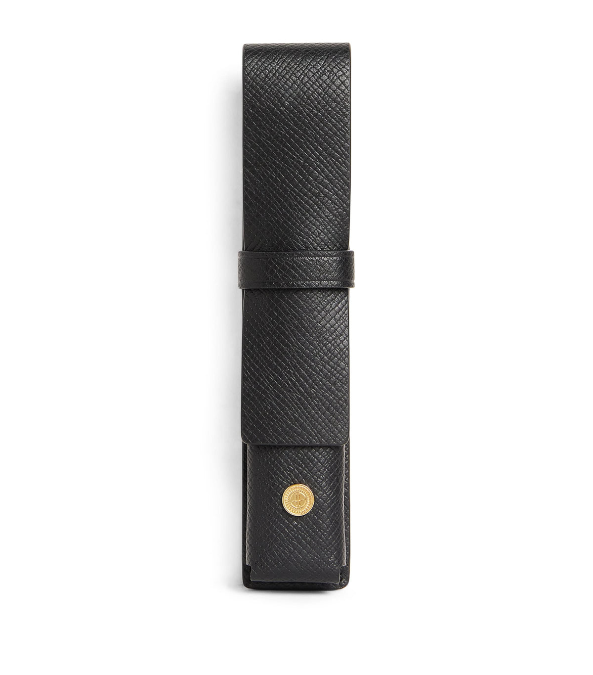 Harrods leather pen sleeve with engraved logo, UK version