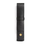 Harrods leather pen sleeve with engraved logo, UK version