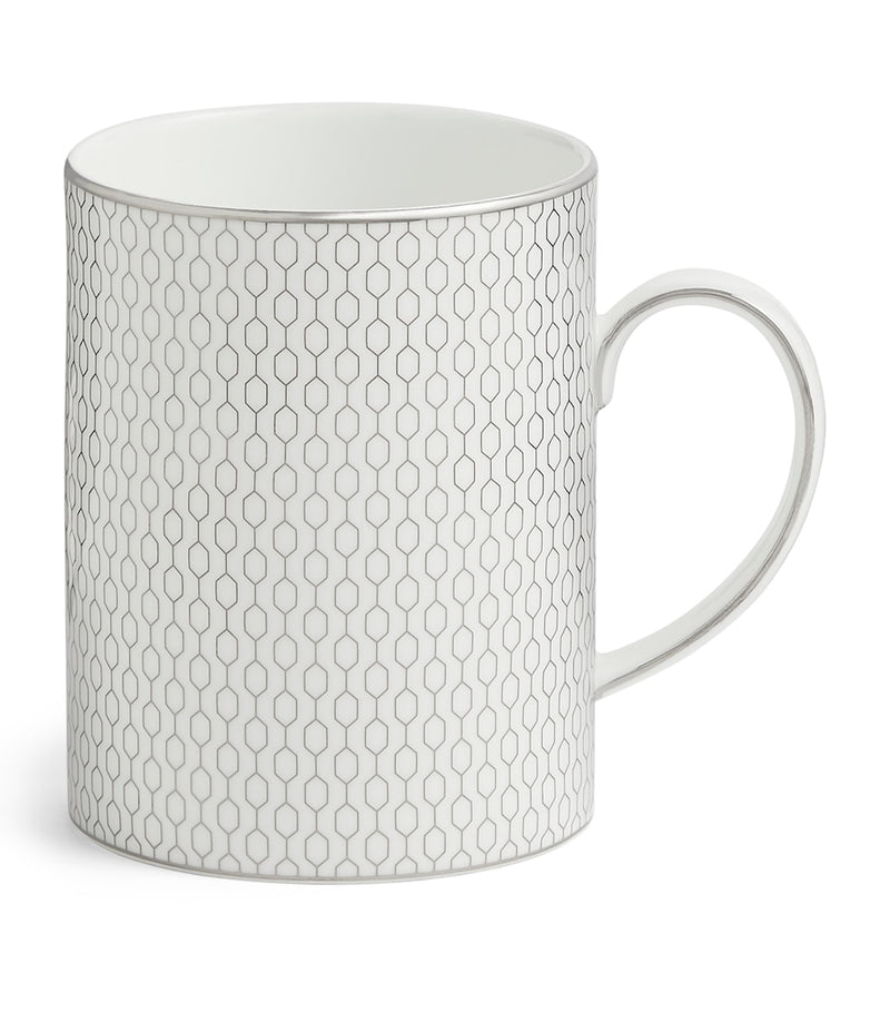 Wedgwood Gio Platinum mug 8cm (British brand)