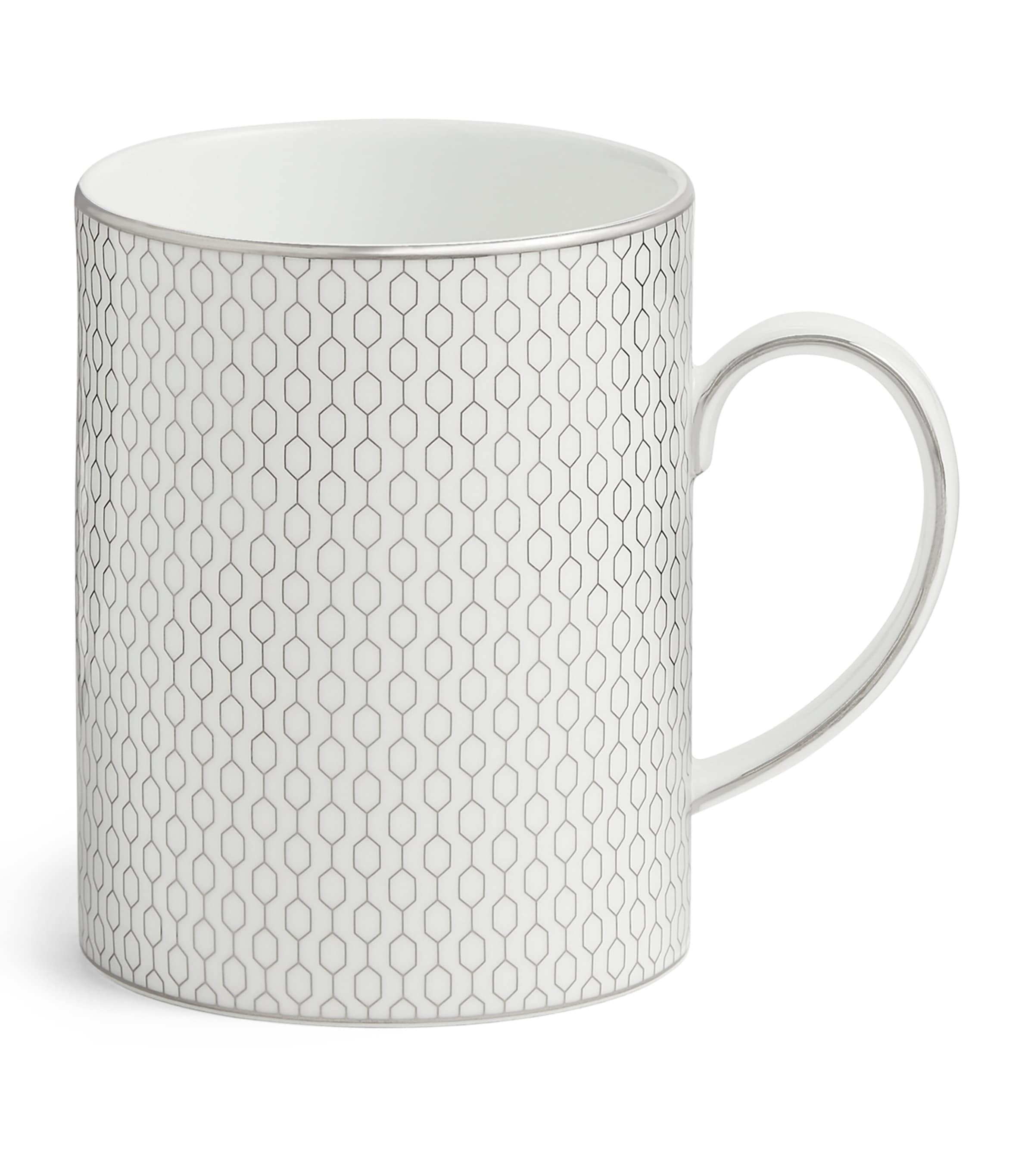 Wedgwood Gio Platinum mug 8cm (British brand)