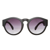 SVNX matte finish retro round sunglasses - British product