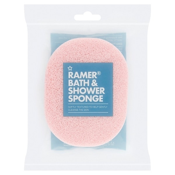 Superdrug Ramer Bath & Body Sponge Pink GOODS Superdrug   