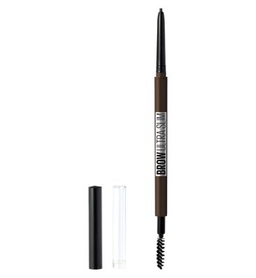 Maybelline Express Brow Ultra Slim Eyebrow Pencil Make Up & Beauty Accessories Boots Black Brown  