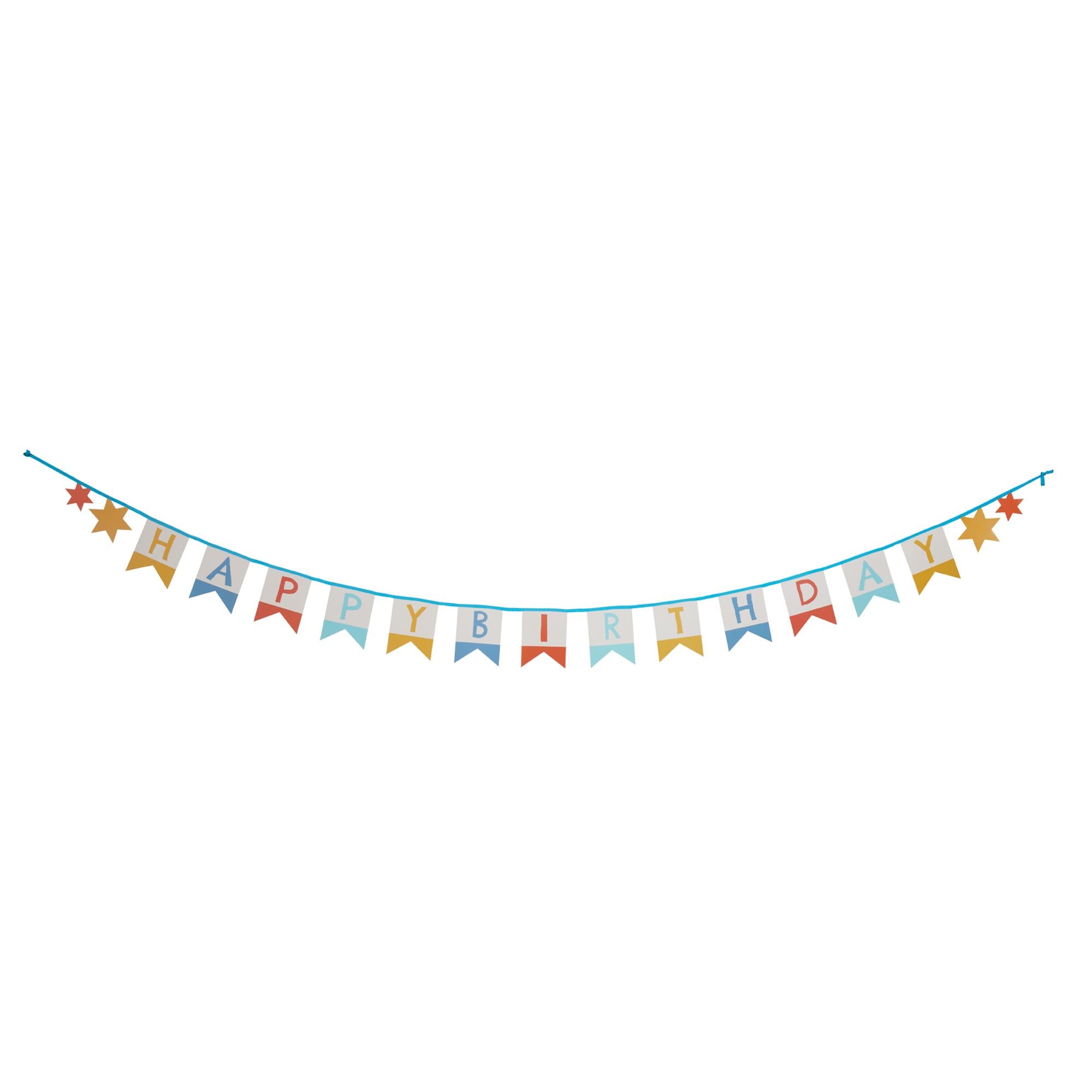 Habitat Kids Happy Birthday Card Bunting GOODS Sainsburys   