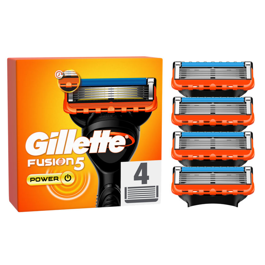 Gillette Fusion Power Razor Blades GOODS ASDA   