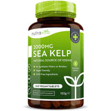 Nutravita Sea Kelp 2000mg - Iodine Source, 240 Vegan Tablets GOODS Superdrug   