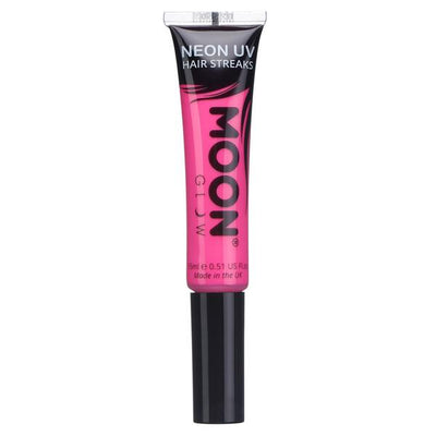 Superdrug Moon Glow Neon UV Hair Streaks Intense Pink Hair Colour- Buy online at McGrocer