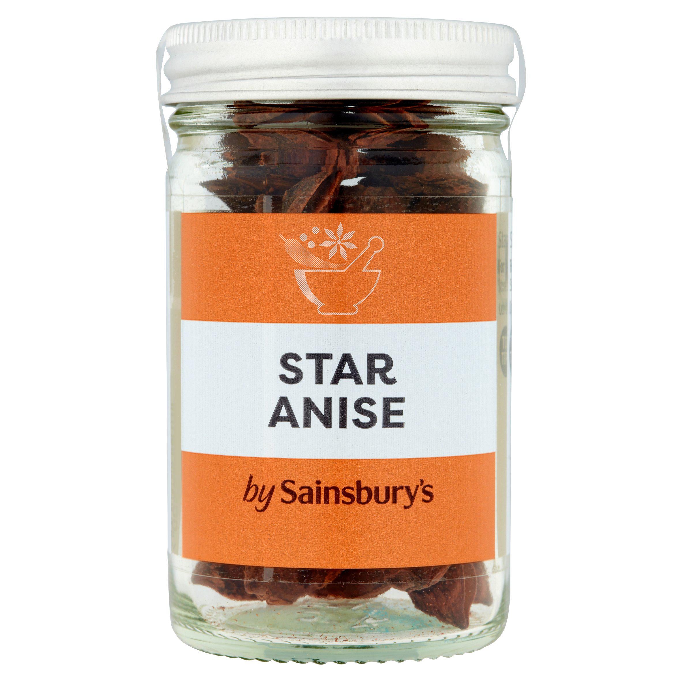 Sainsbury's Star Anise 15g Herbs spices & seasoning Sainsburys   