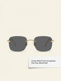 Cartier rectangle-frame titanium sunglasses CT0403S (British brand)