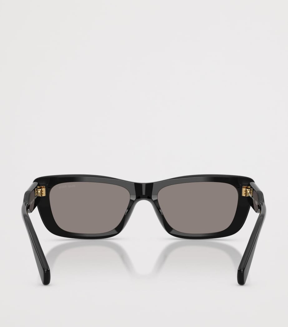 Miu Miu acetate rectangle sunglasses, imported from the UK