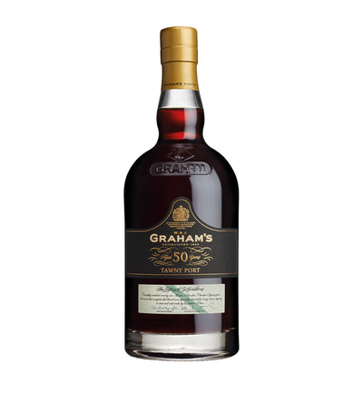 Harrods Graham's 50-Year-Old Tawny Port Fortified Wine 70cl- Buy online at McGrocer