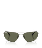 نظارات شمسية مستطيلة Ray-Ban بإطار معدني - منتج بريطاني
