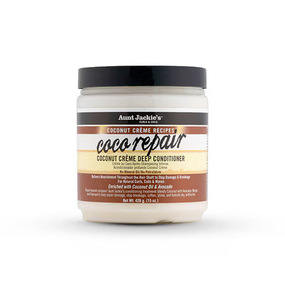 Aunt Jackie's Coco Repair Coconut Creme Deep Conditioner 15oz