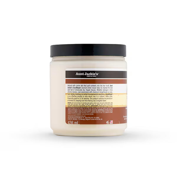 Aunt Jackie's Coco Repair Coconut Creme Deep Conditioner 15oz - British product