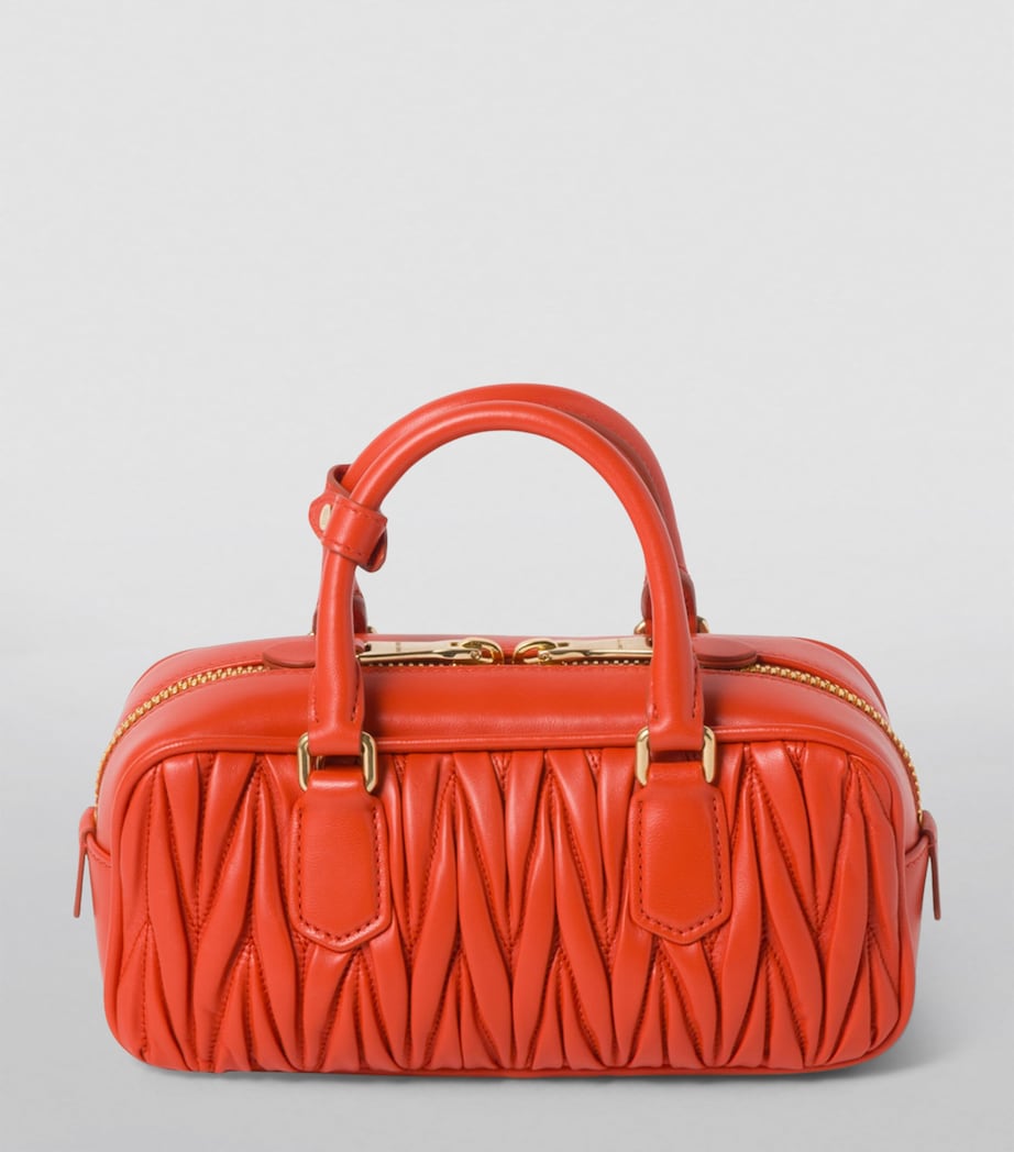 Miu Miu small Matelassé leather Arcadie top-handle bag - British product