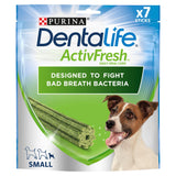 Dentalife Activfresh Small Dog Treat Dental Chew Stick x7 GOODS Sainsburys   