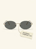 Gucci round metal sunglasses GG1922S 62mm, imported from the UK