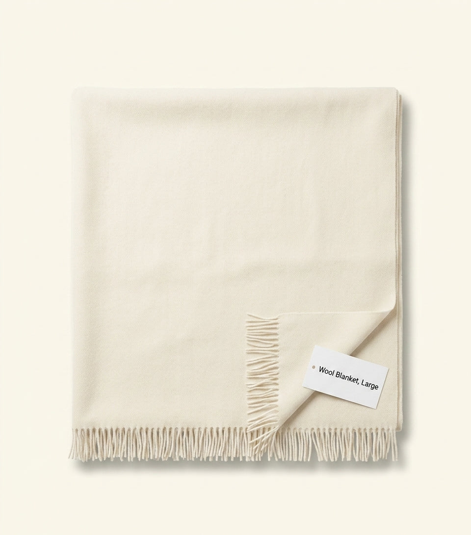 Burberry wool wide check scarf (British brand)